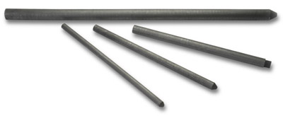 Graphite electrodes for quartz industry